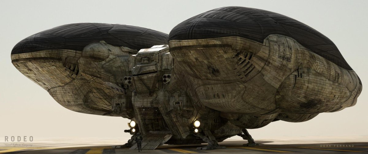 Корабли Харконненов Дюна 2021