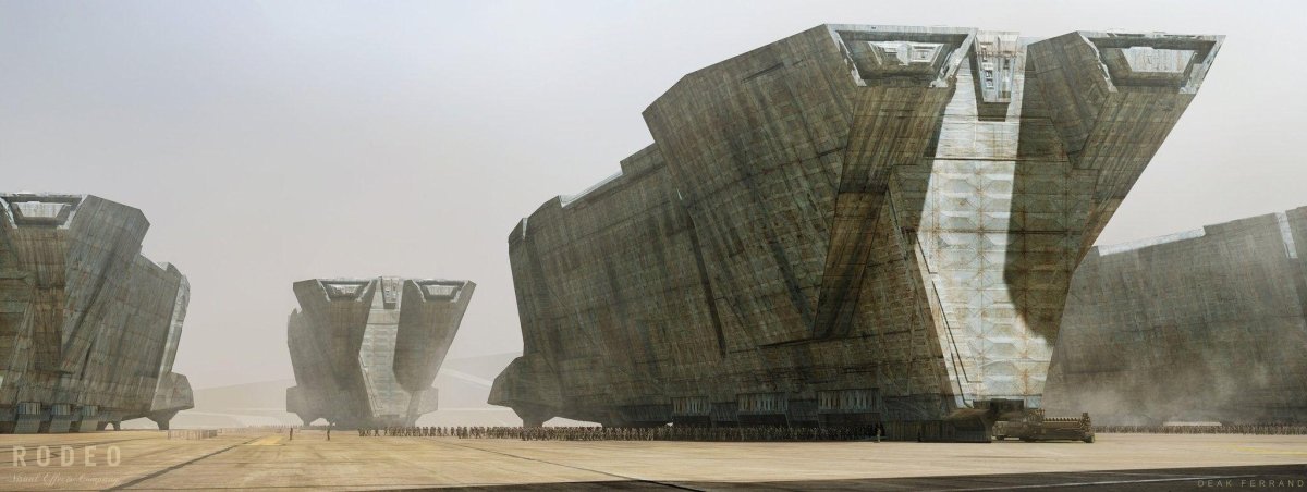 Дюна Дени Вильнева концепт арт