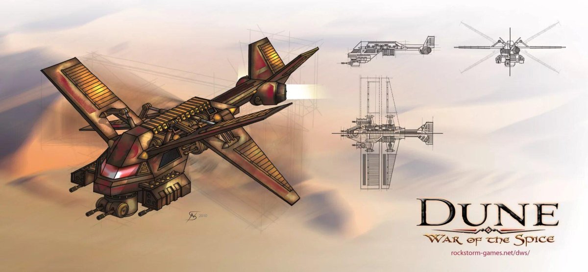 Dune 2000 орнитоптер