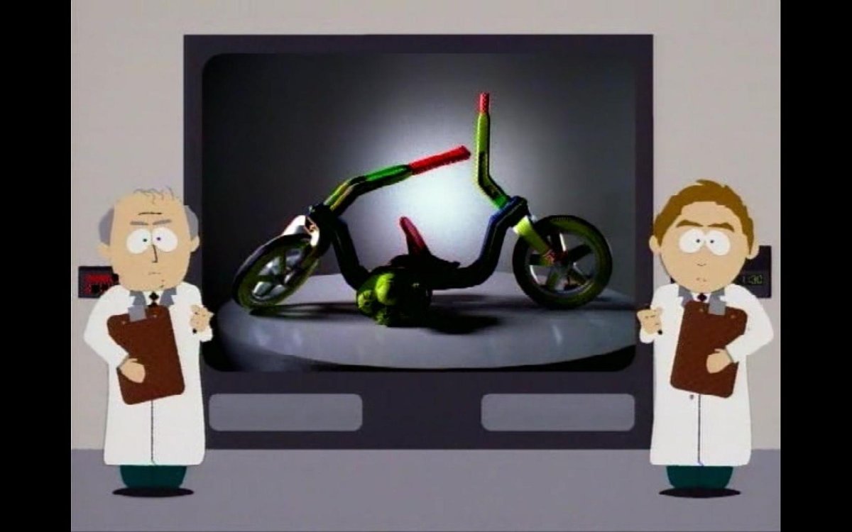 Саус парк дурносипед