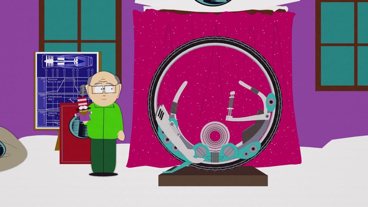 Южный парк изобретение мистера Гаррисона