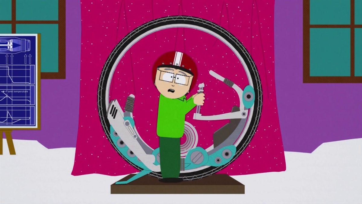 Южный парк велосипед Гаррисона