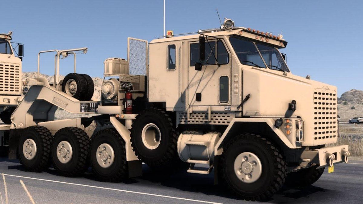 Грузовик Ошкош м1070