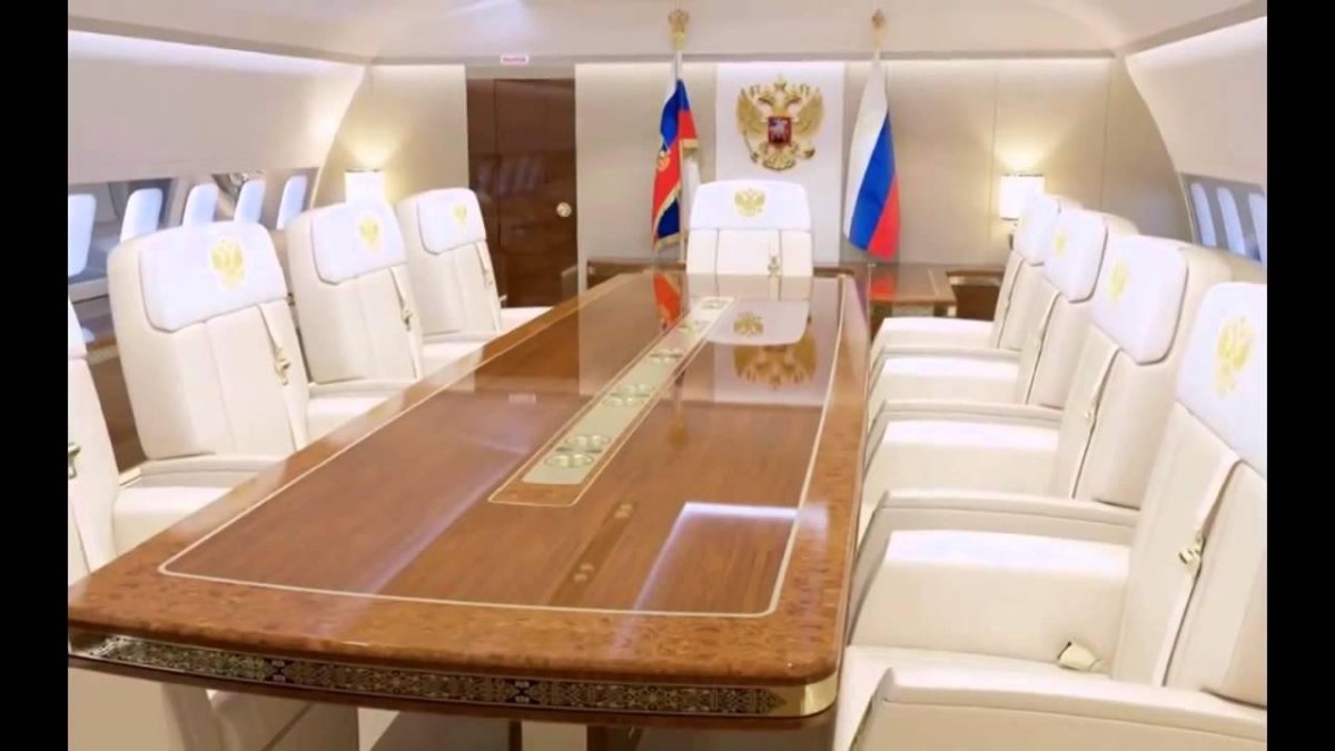 Президентский самолет Путина ил-96