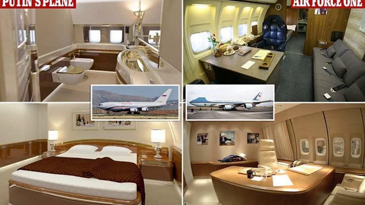 Президентский борт ил-96 внутри