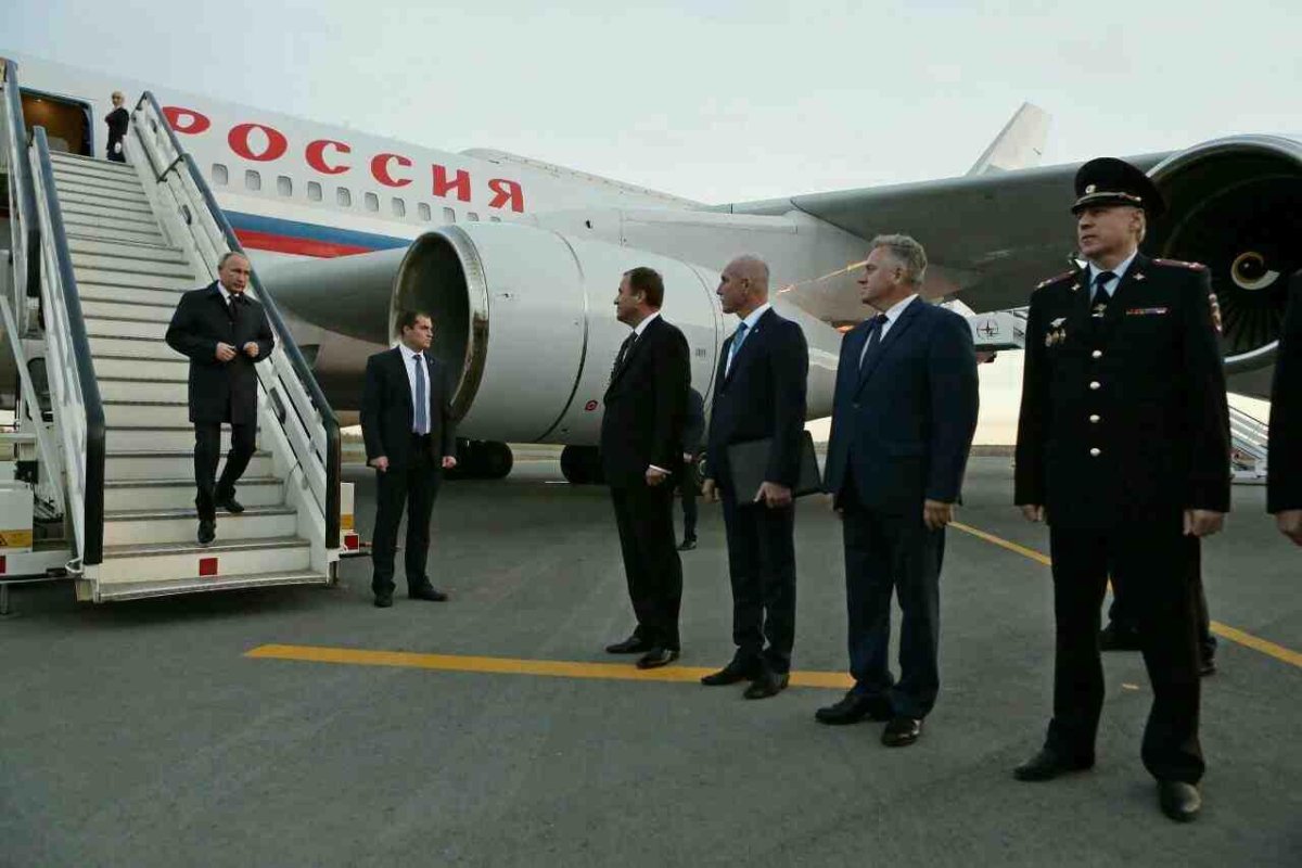 Путин в Ульяновске в 2002