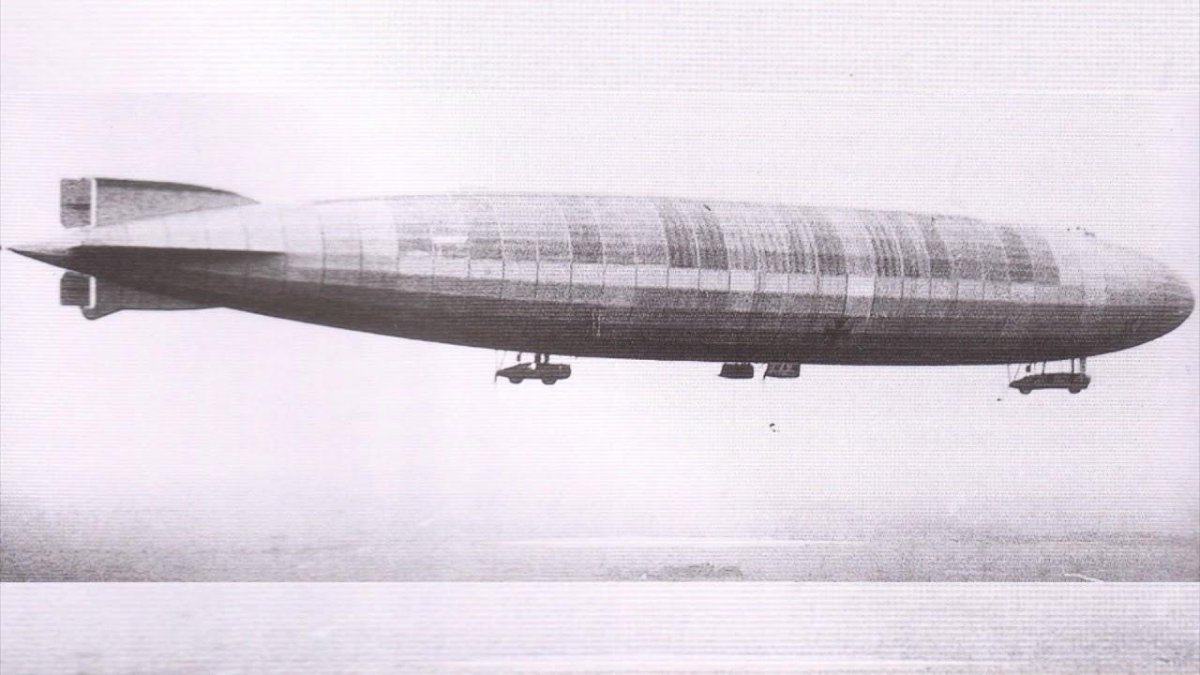 Немецкий дирижабль Цеппелин
