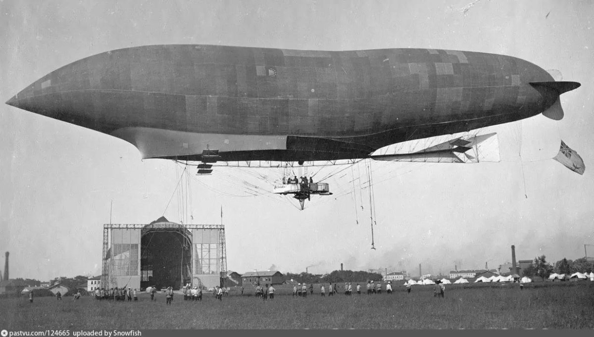 Дирижабль лебедь 1909