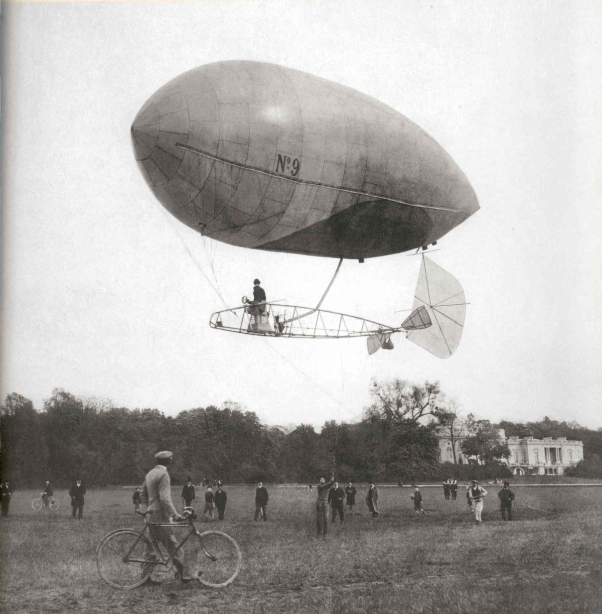 Альберто Сантос-Дюмон дирижабль