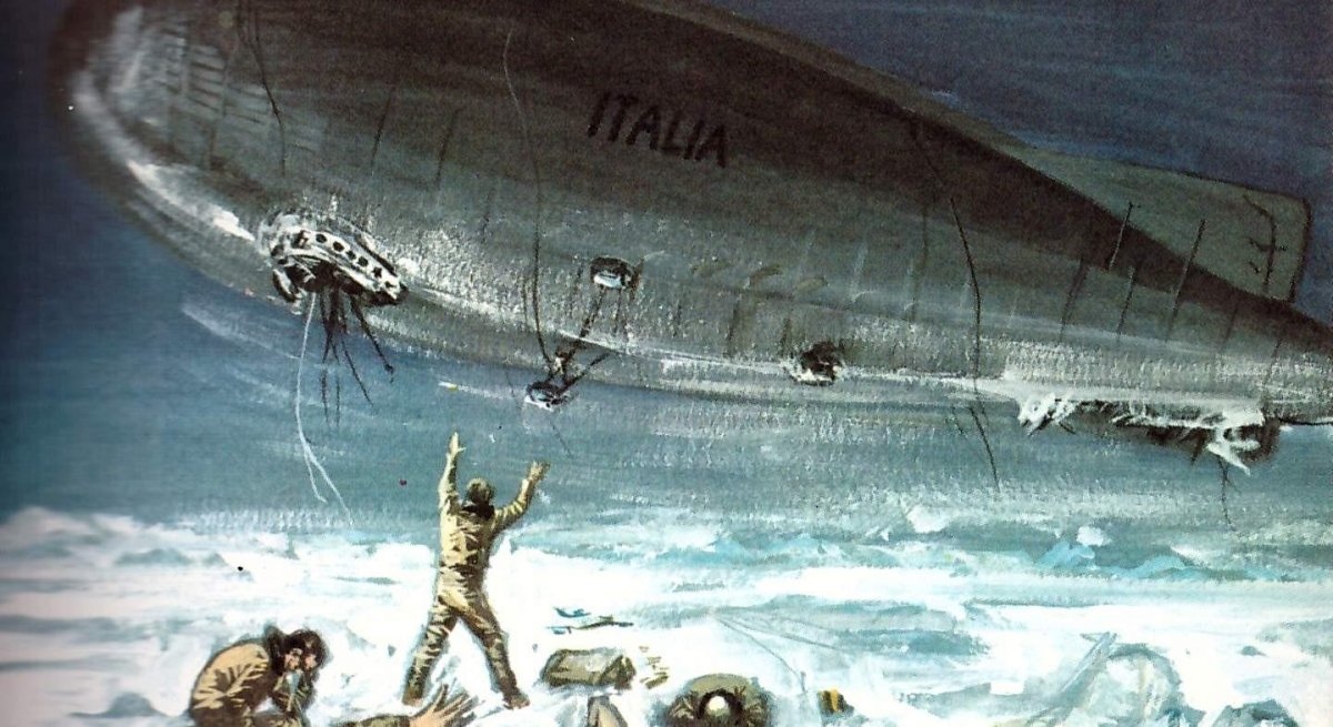 Умберто Нобиле дирижабль Италия
