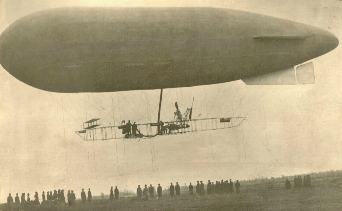 1908 Первый русский дирижабль