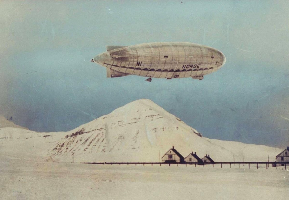 Умберто Нобиле дирижабль Италия