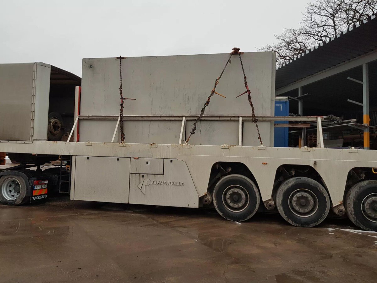 Перевозка панелей