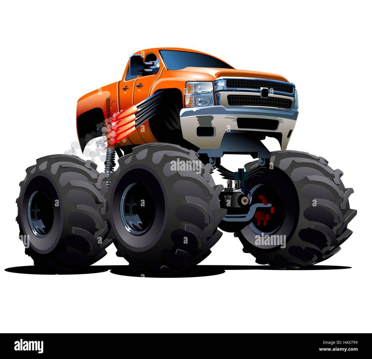 Монстер трак вектор