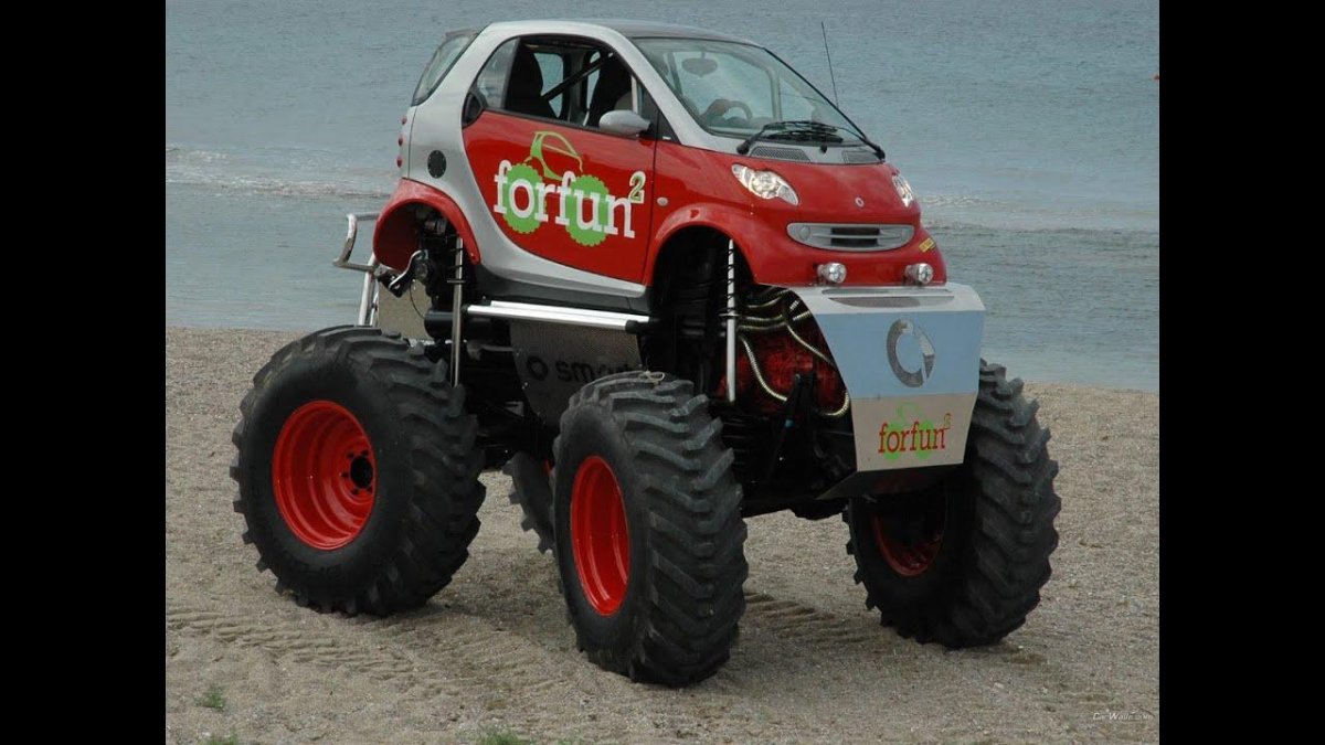 Дэу Матиз монстр трак