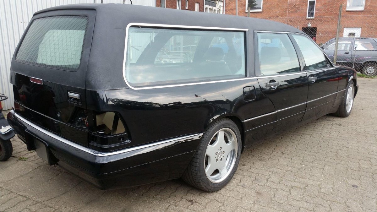 Mercedes Benz w140 катафалк