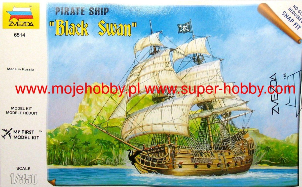 05605 Revell 1/72 пиратский корабль