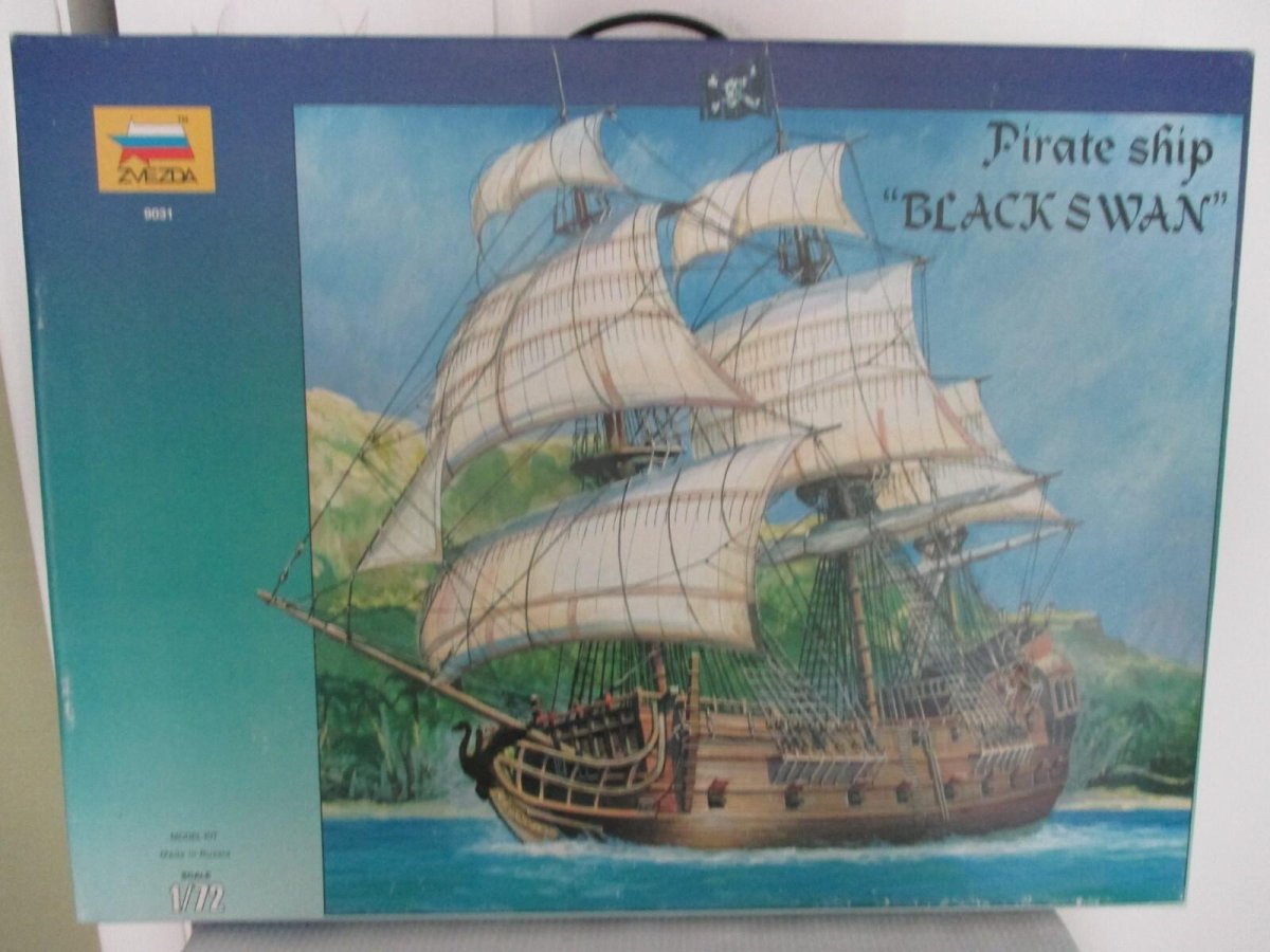 Pirate ship Black Swan zvezda 1 72
