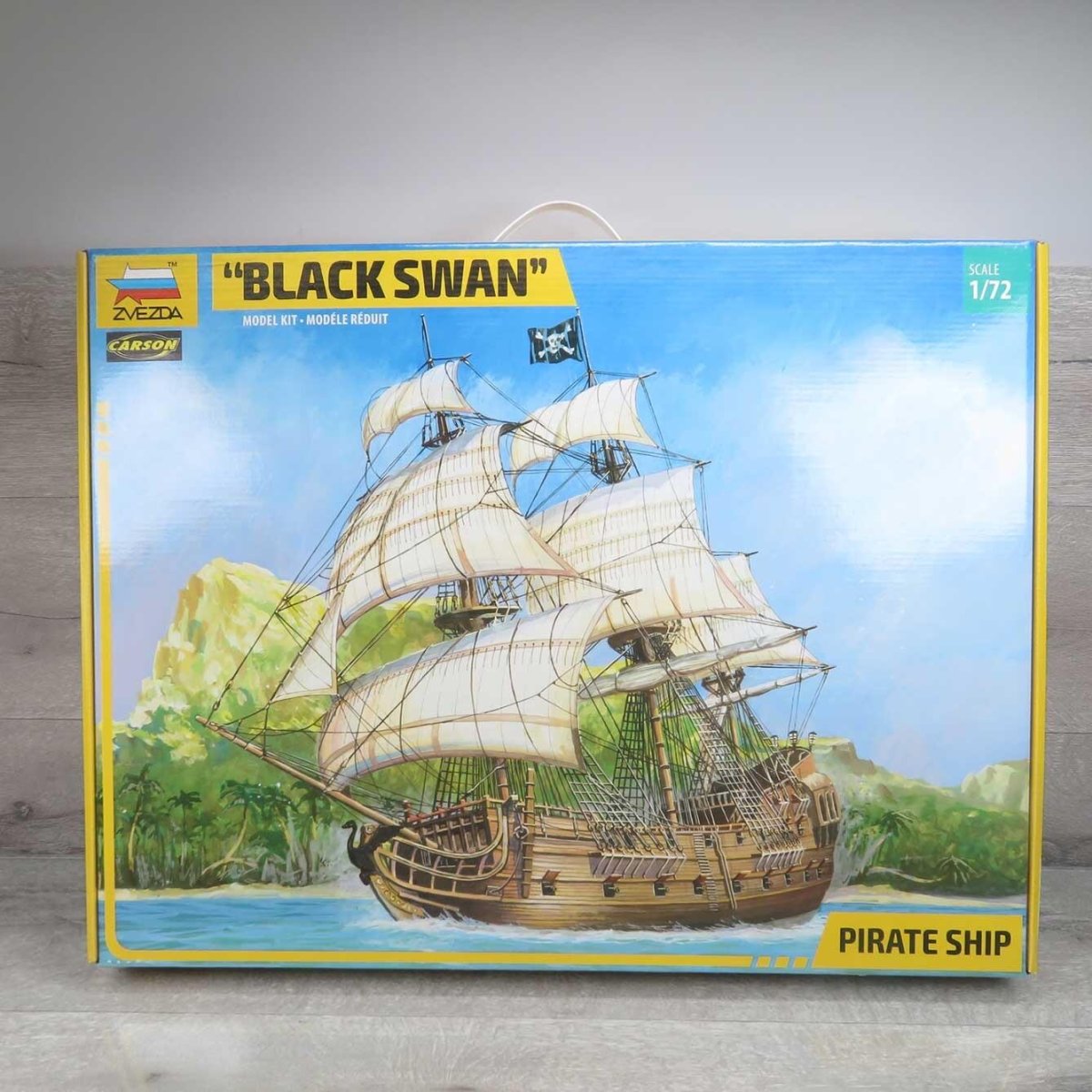 Pirate ship Black Swan zvezda 1 72