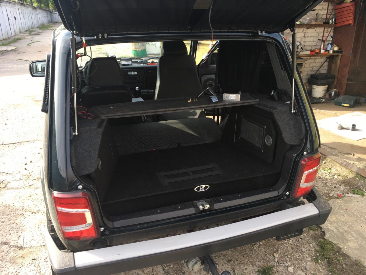 Фальшпол в ниву 2131