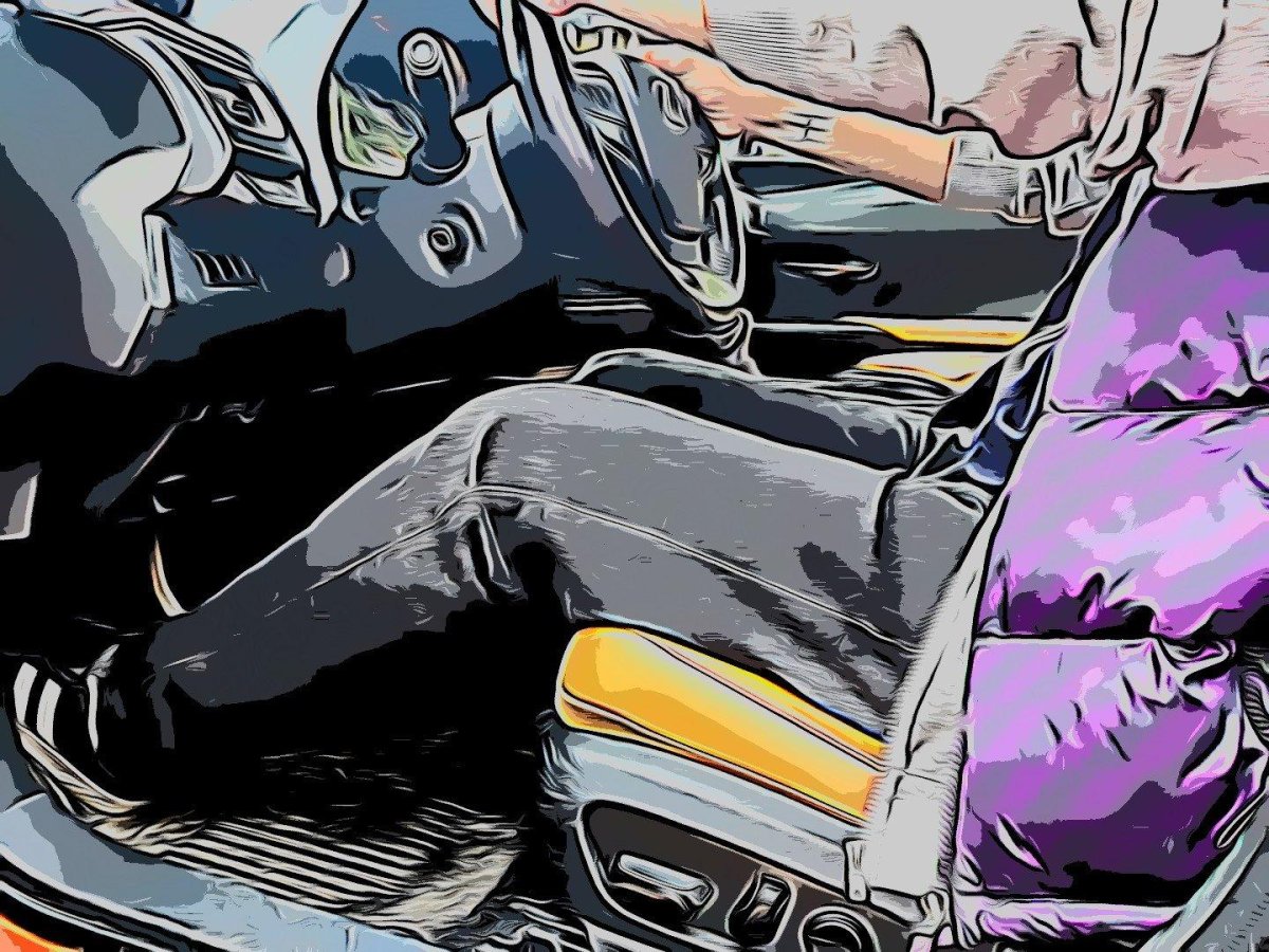 Посадка в авто