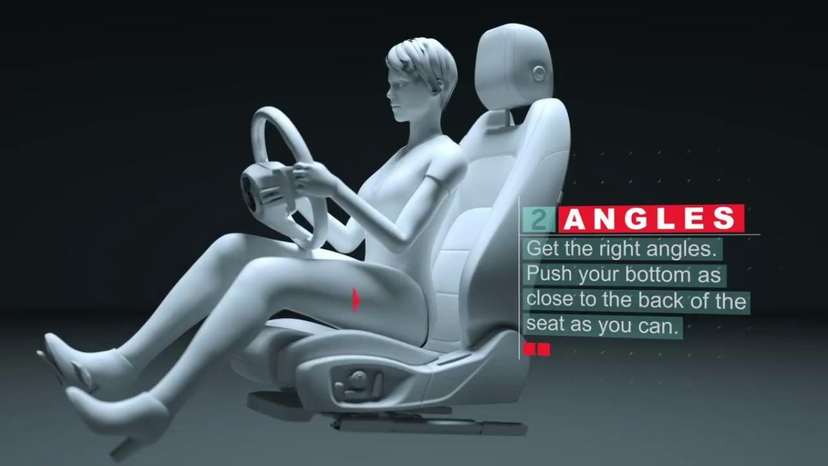 Посадка водителя