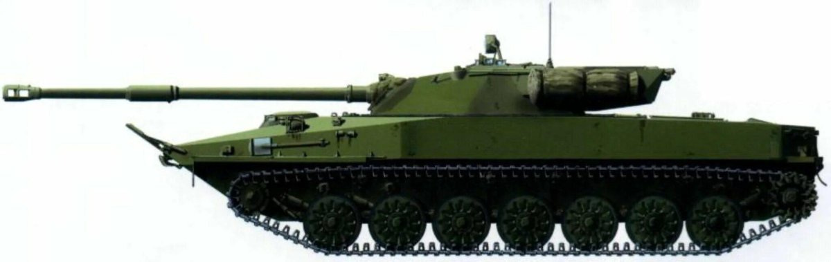 Легкий танк "объект 906 / пт-85"