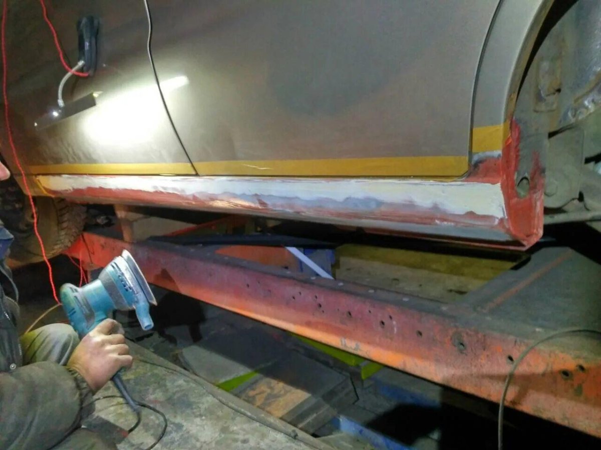 Сварка порогов Торнео Коннект