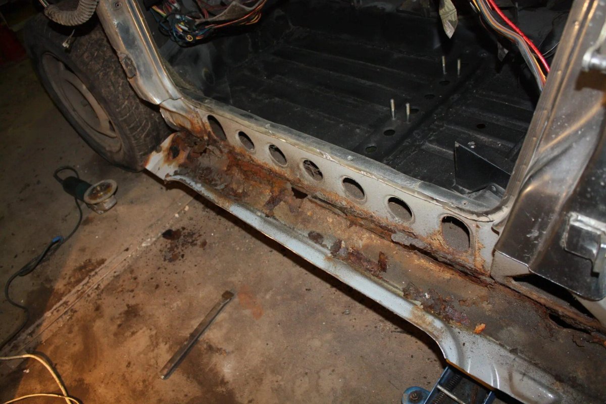 Переварка порогов ВАЗ 2115