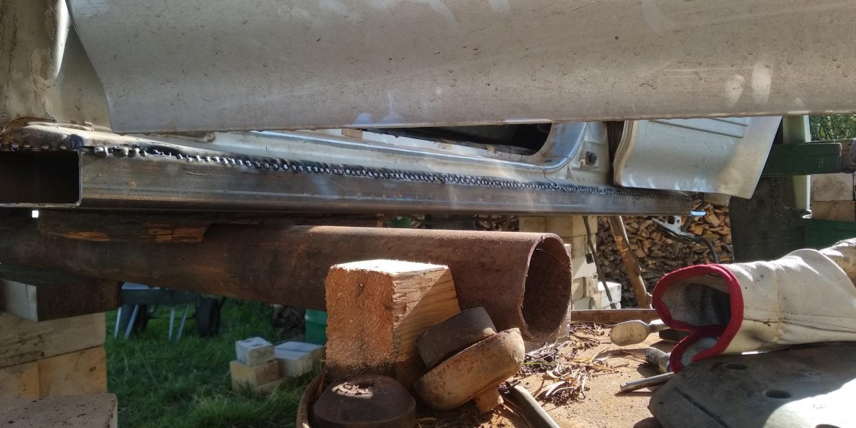 Паджеро 2 пороги из профиля