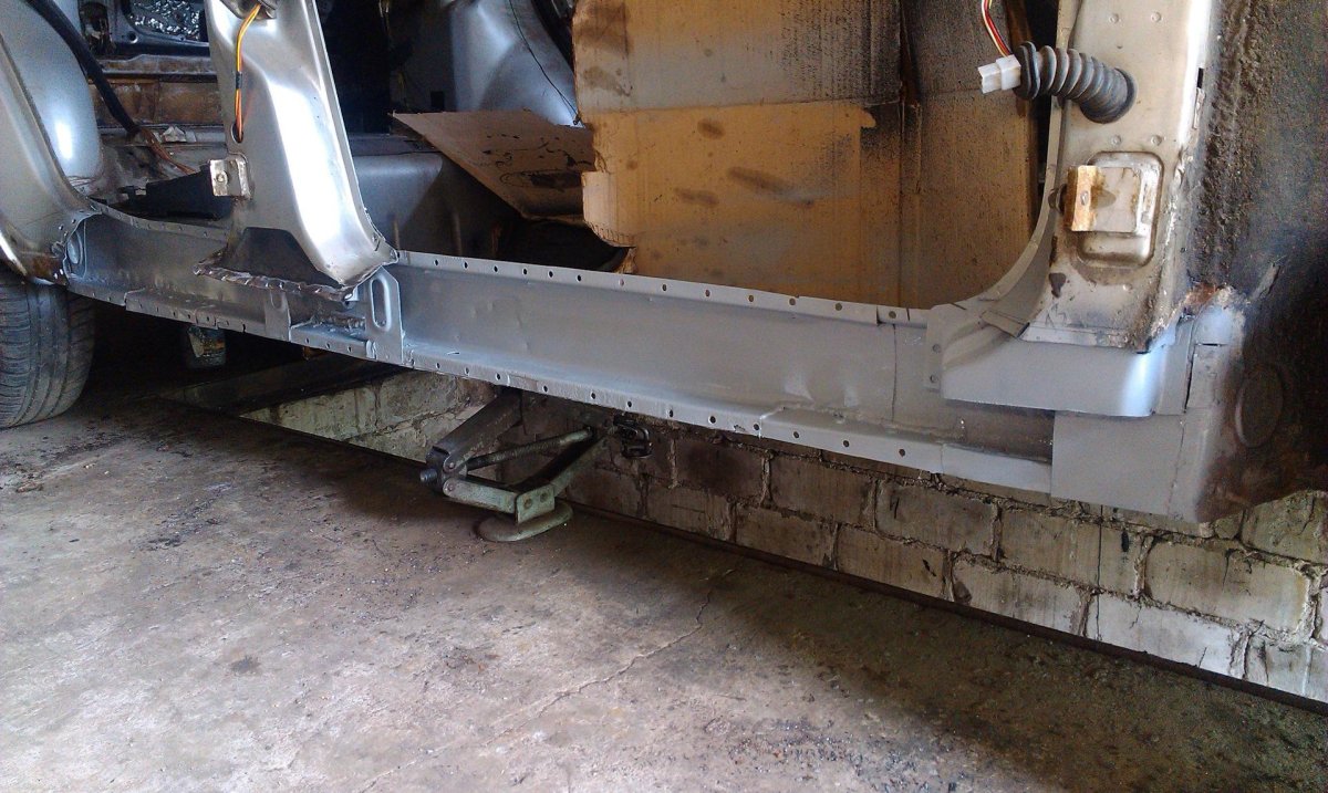 Сварка порогов ВАЗ 2110