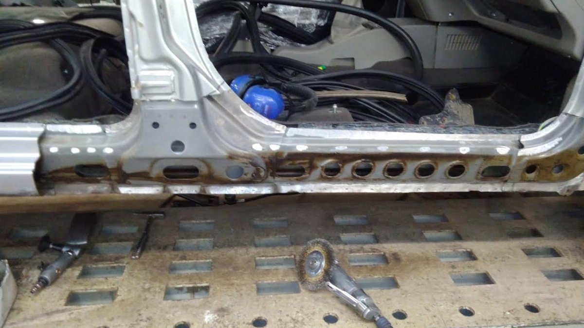 Ремкомплект порогов Калина 1 универсал