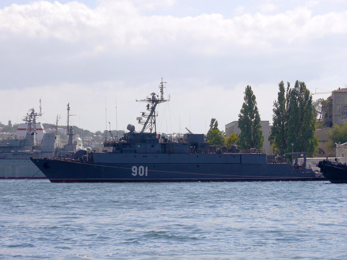 Минный тральщик Железняков