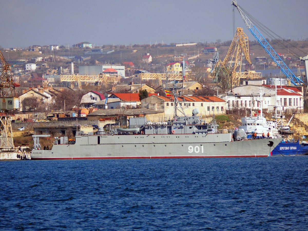 Корабль Железняков Новороссийск