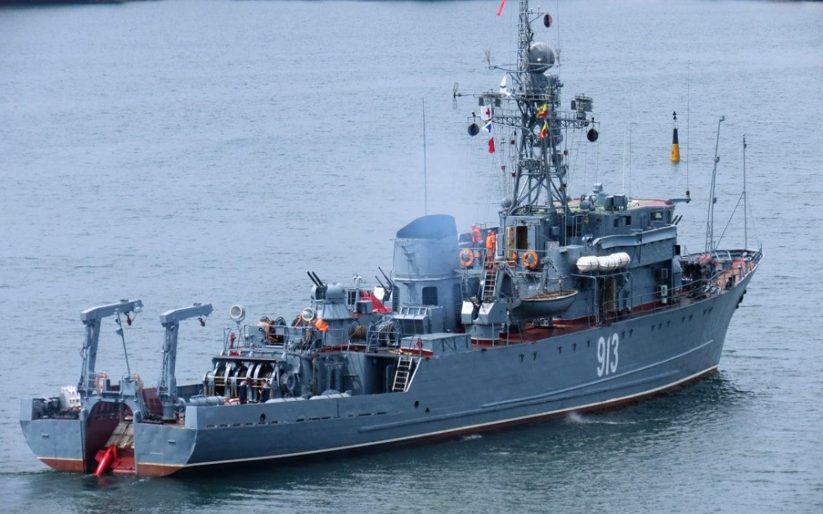 Морской тральщик Ковровец