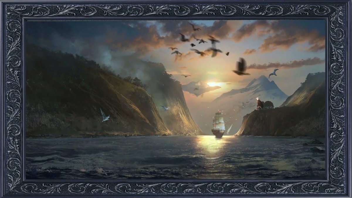 Фэнтези пейзажи