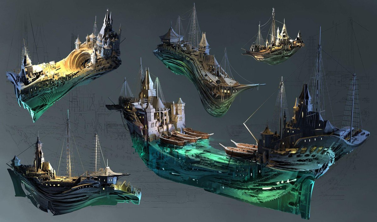 Корабль фэнтези