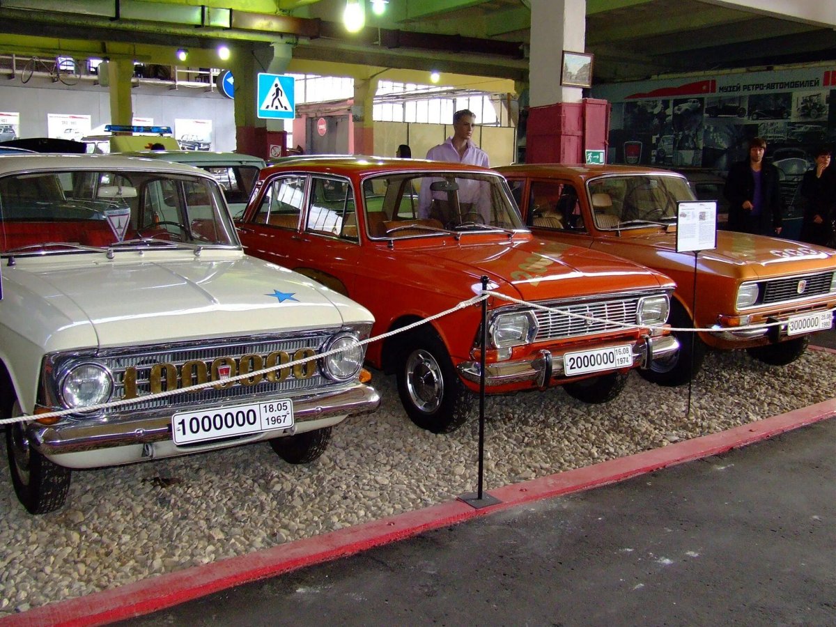 Музей ретро автомобилей в Москве
