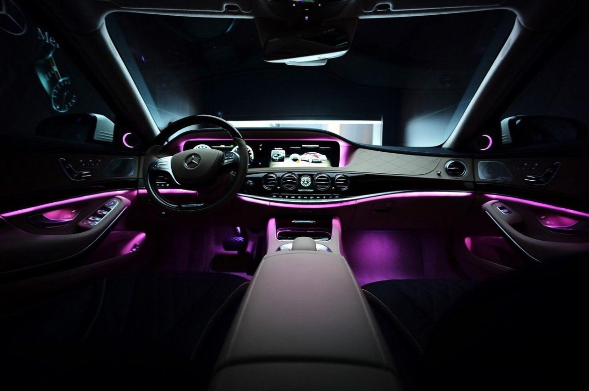 Mercedes w222 салон