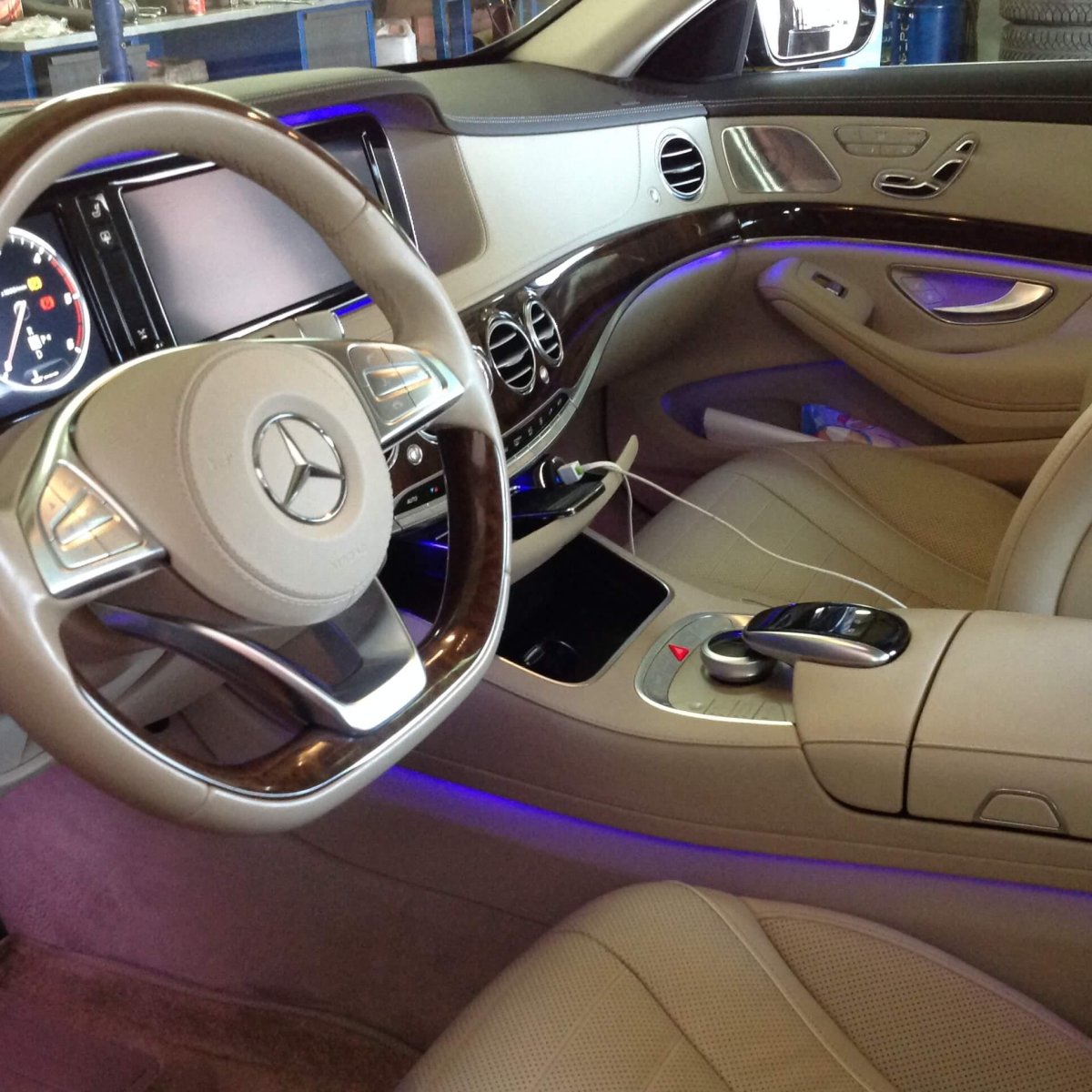 Mercedes s class w222 салон