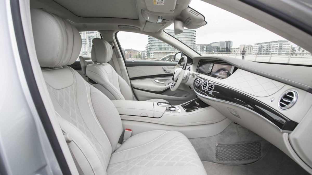 Mercedes Benz s500 w222 салон