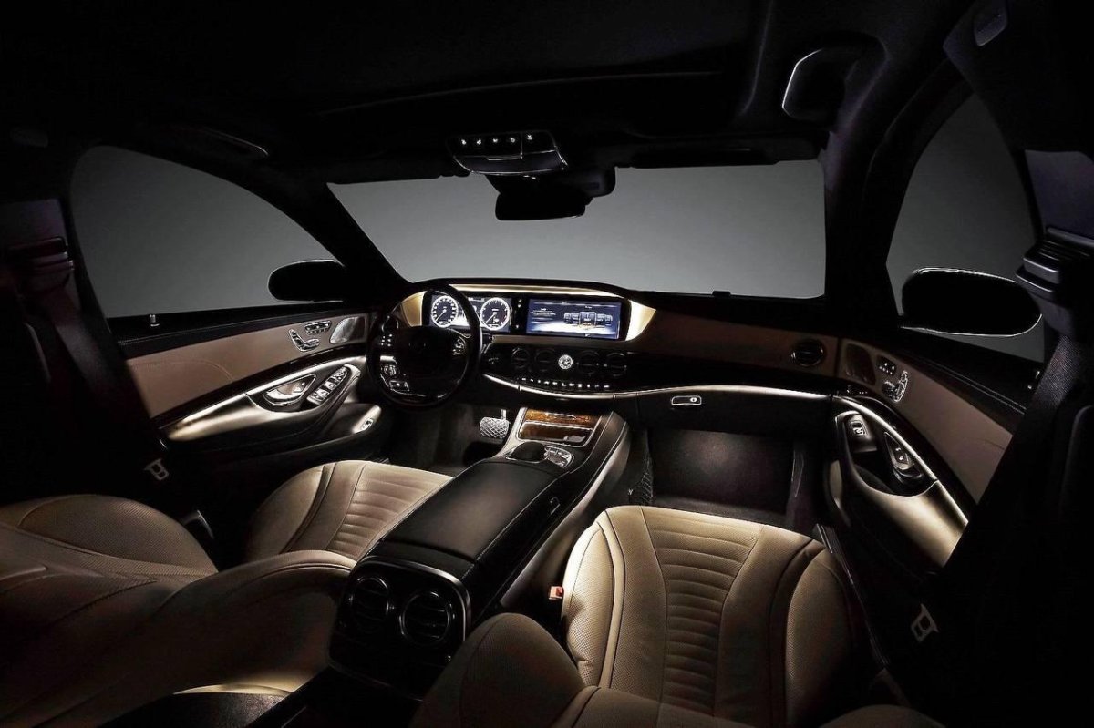 Mercedes Benz s class 2014 салон