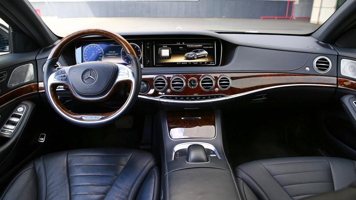 Mercedes s class w222 салон