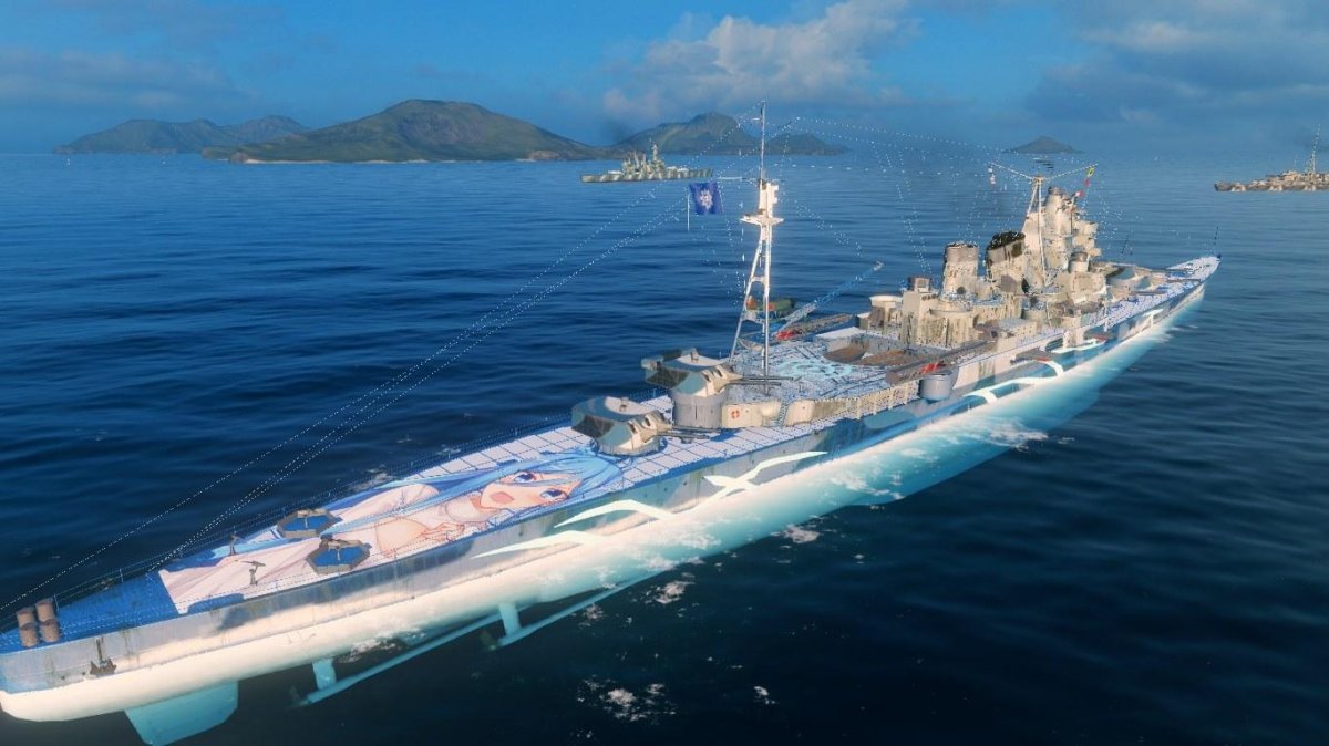 Линкор Хьюга Arpeggio