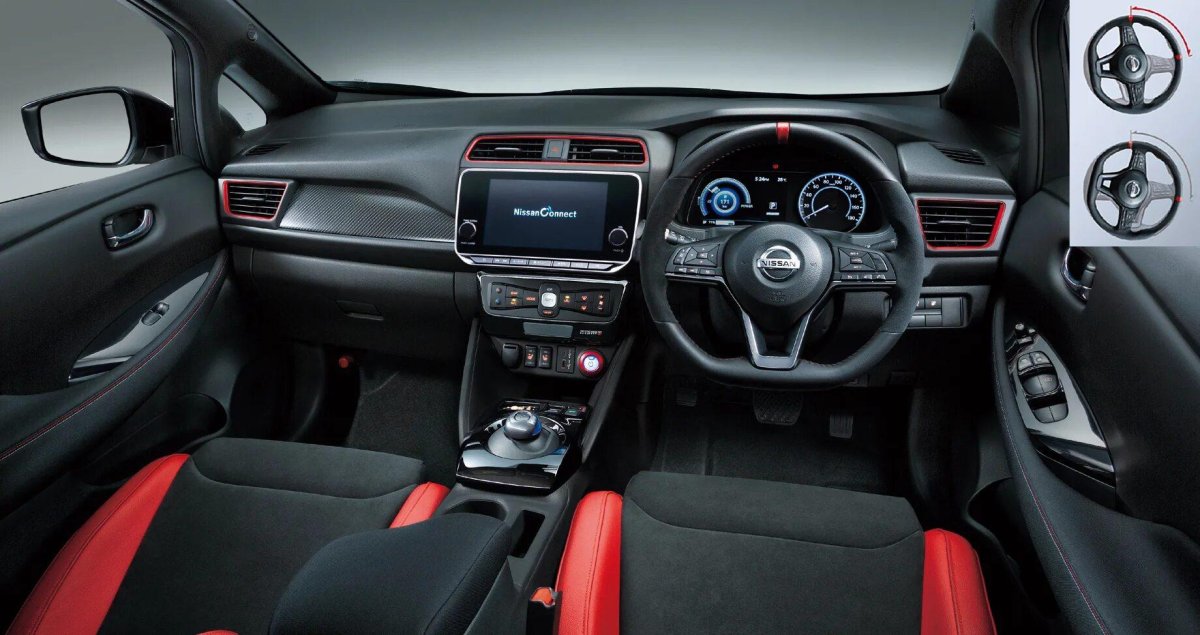 Nissan Leaf ze1 салон