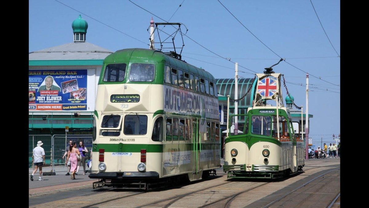 Блэкпульский трамвай 1885