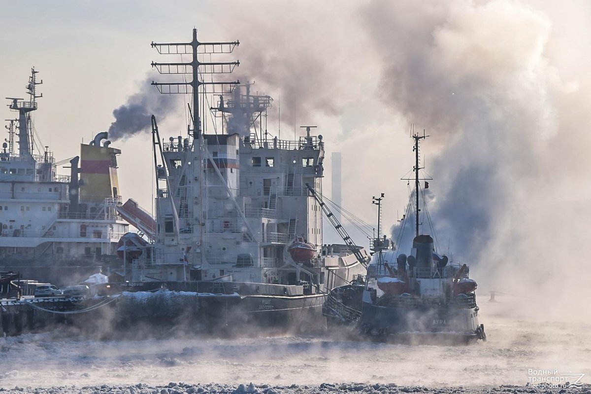 Военные корабли в финском заливе