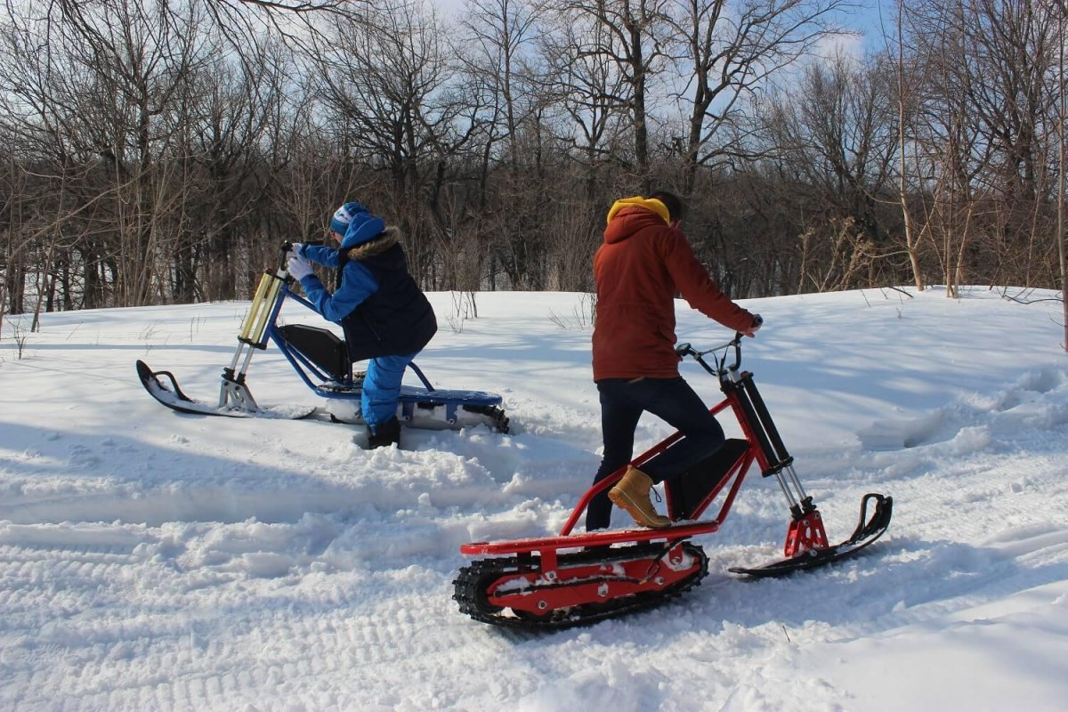 Снегоход детский