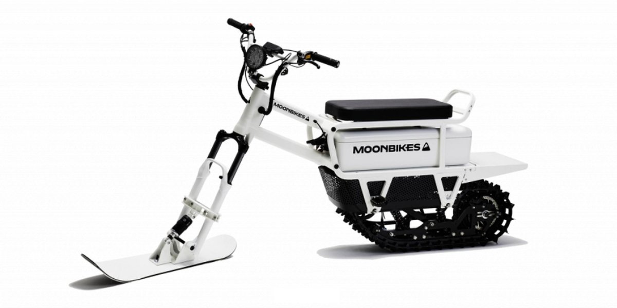 Электрический снегоход