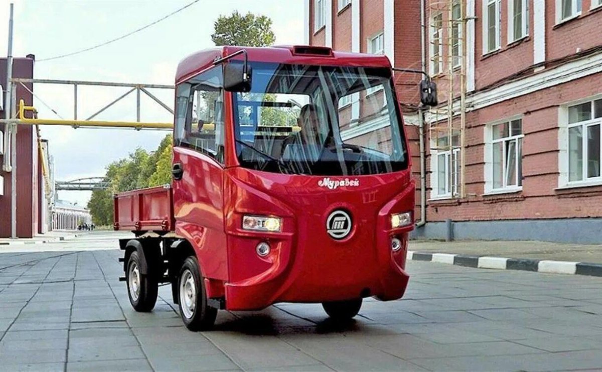 Электрогрузовик муравей